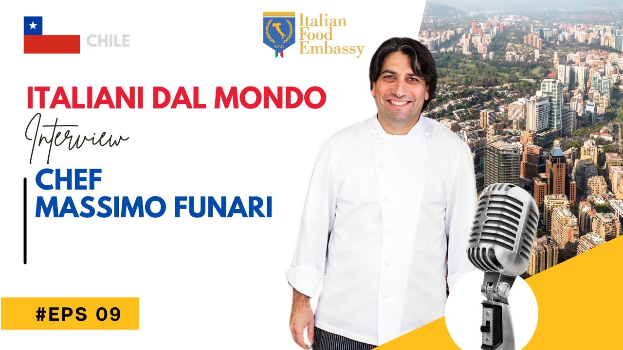 El reconocido chef Massimo Funari fue entrevistado por Italian Food Embassy